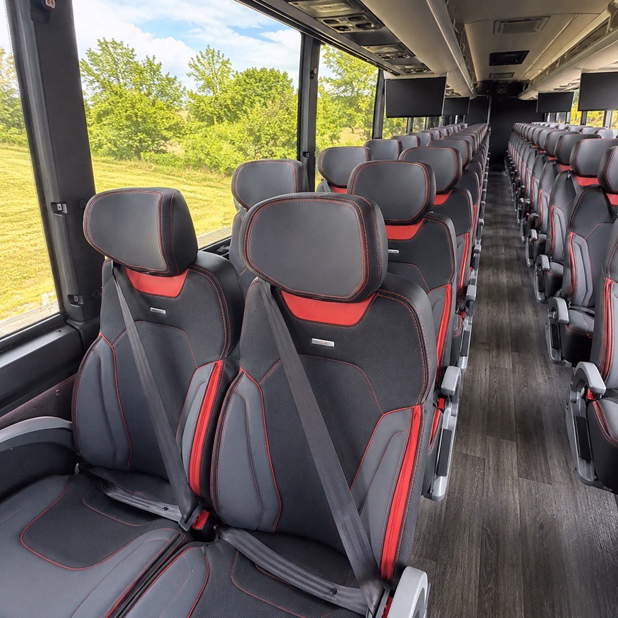 lawton concert transportation onboard seating