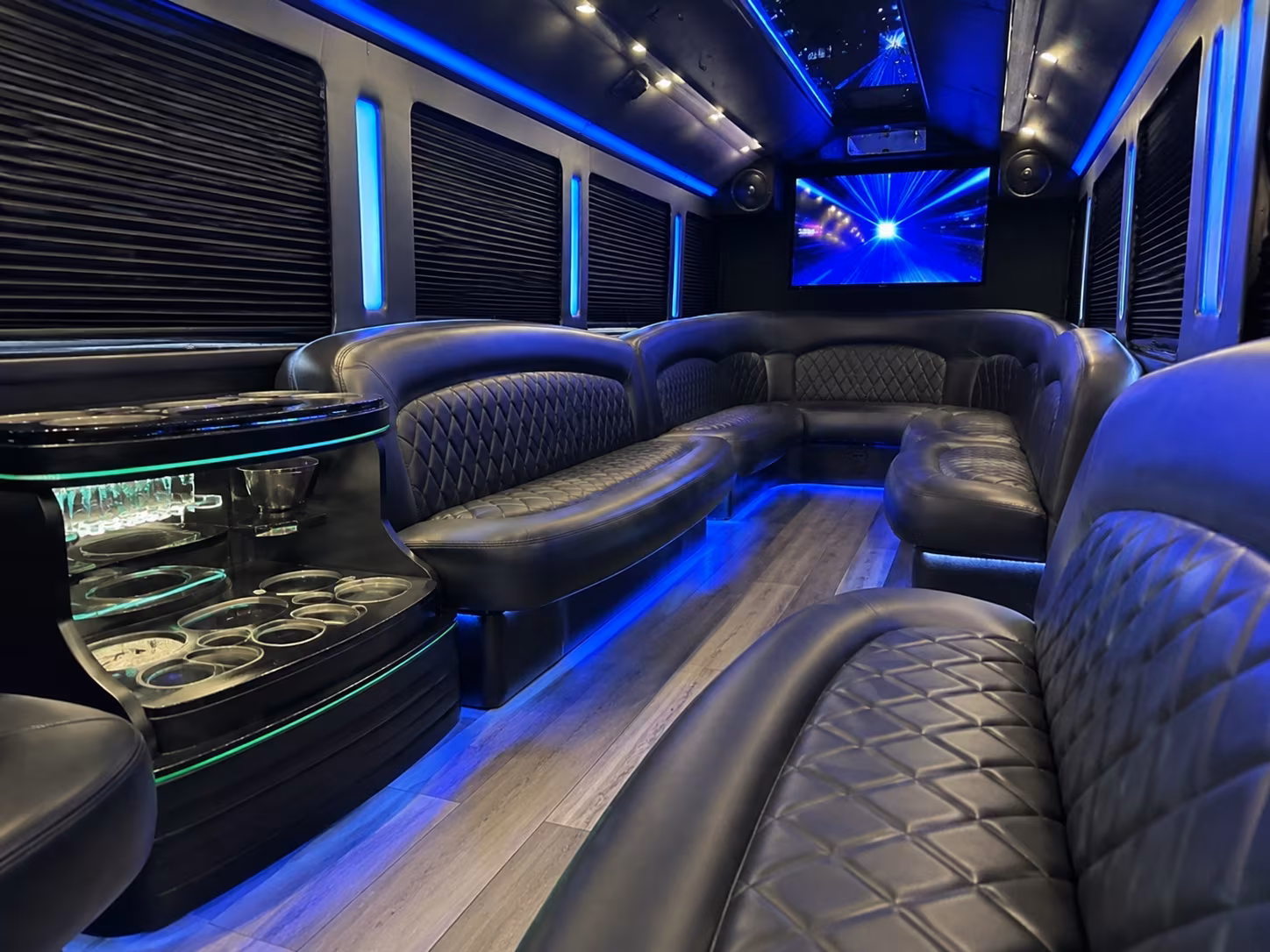 lawton holiday party bus rental