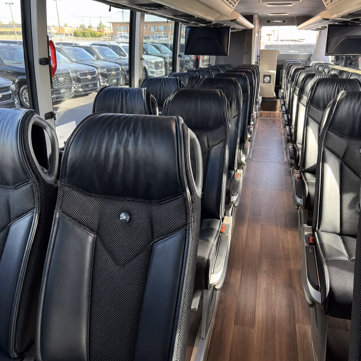 lawton school event transportation onboard seating