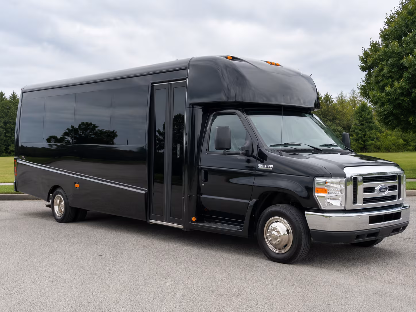 minibuses for smaller prom groups heading to venues across lawton