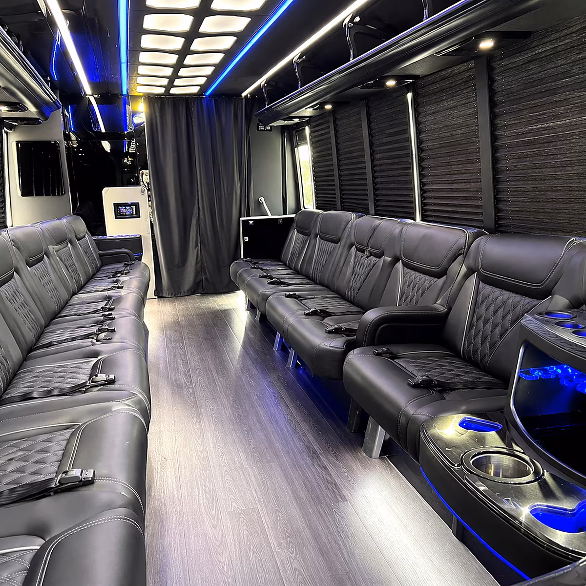 party bus interior