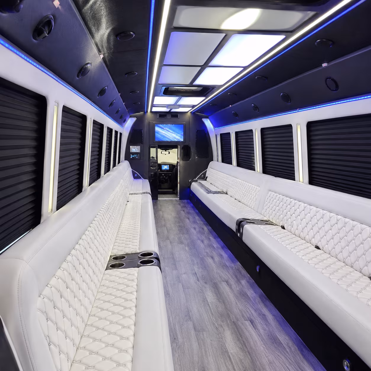 party buses that make the ride to lawton high school prom unforgettable